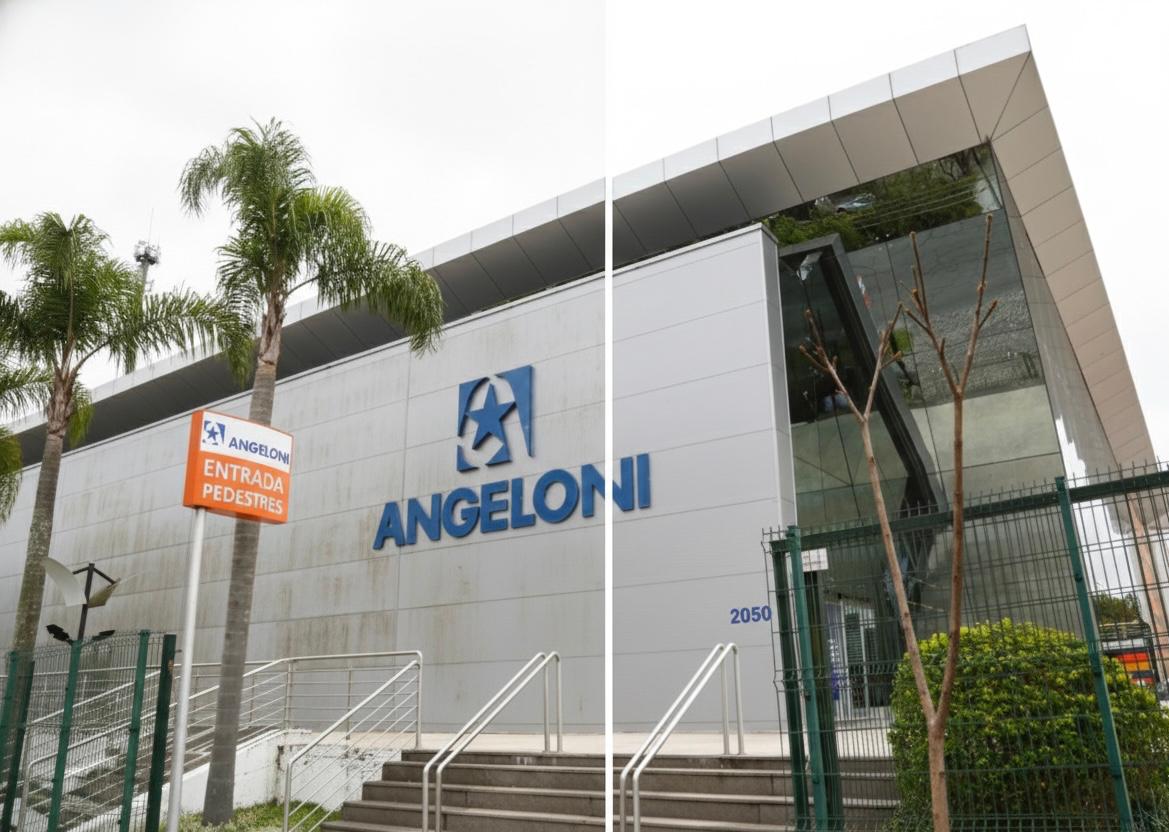 Antes e Depois telhado